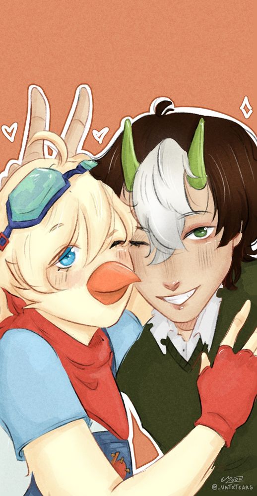 art of raxyns and cosmics ocs together 