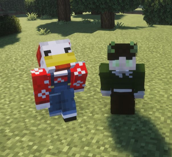 ry and cosmic in minecraft 