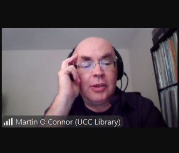 Martin O'Connor from UCC Library