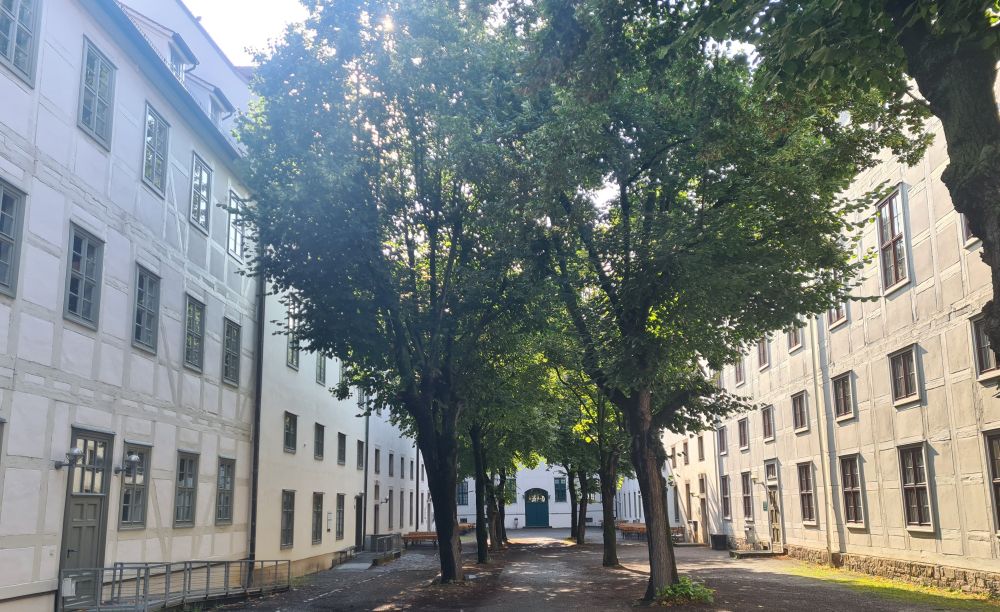 Franckesche Stifungen, Universität Halle/Saale, Lindenhof