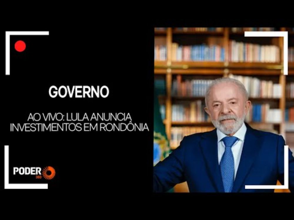 Ao vivo: Lula anuncia investimentos em Rondônia