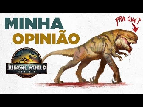 Desenhando o D-REX enquanto resmungo sobre Jurassic World Rebirth