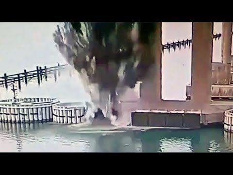 Ukraine attacks Russia’s highly defended Kerch Bridge!!