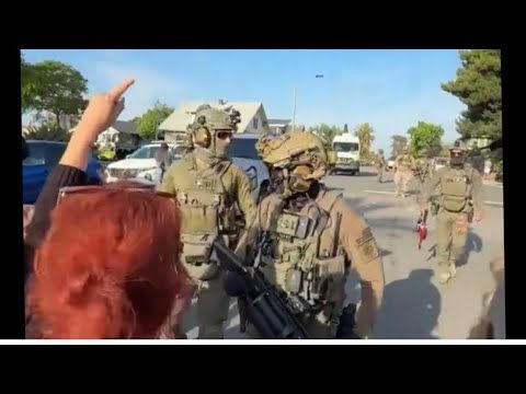 ICE  Agents kicked out of a neighborhood in San Diego, California! ￼