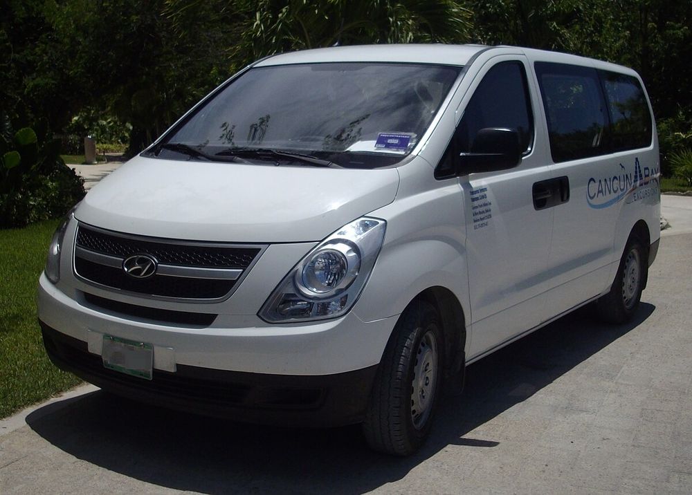 A Mexican ram h100

It's a regular white van, a rebadged hyundai starex, but it has no ram branding and still has the Hyundai logo on the grill