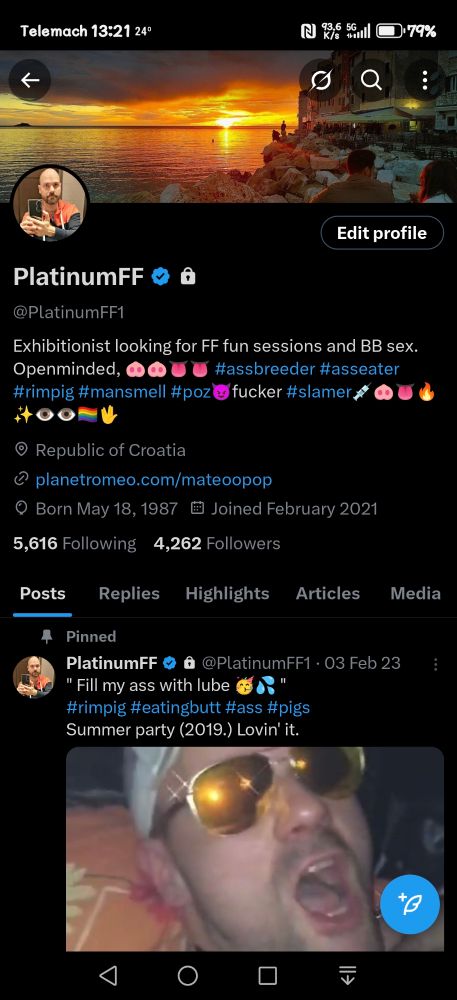 The Porn is back on X. For Premium.
And verification ID. Yeeeeeiiiiii ♨️💦👅🔥💪
