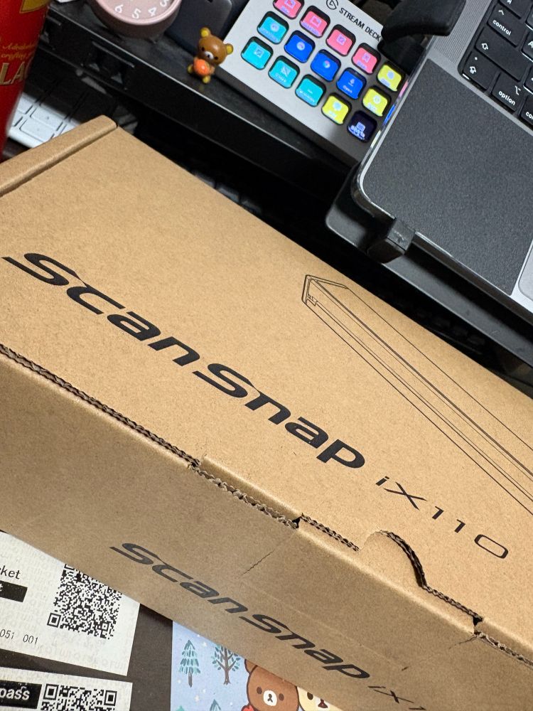 ScanSnap iX110 外箱/carton box