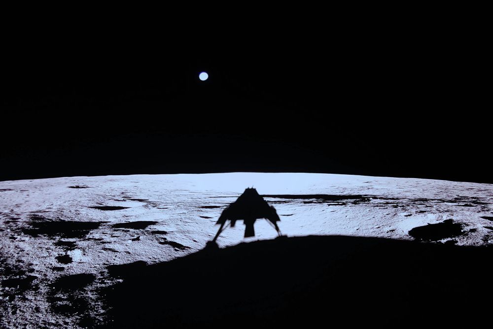 They waited in anticipation. Would the spacecraft land gently on the right spot? If it did, would it stay upright? Would it crash and destroy years of their work in the blink of an eye? 
