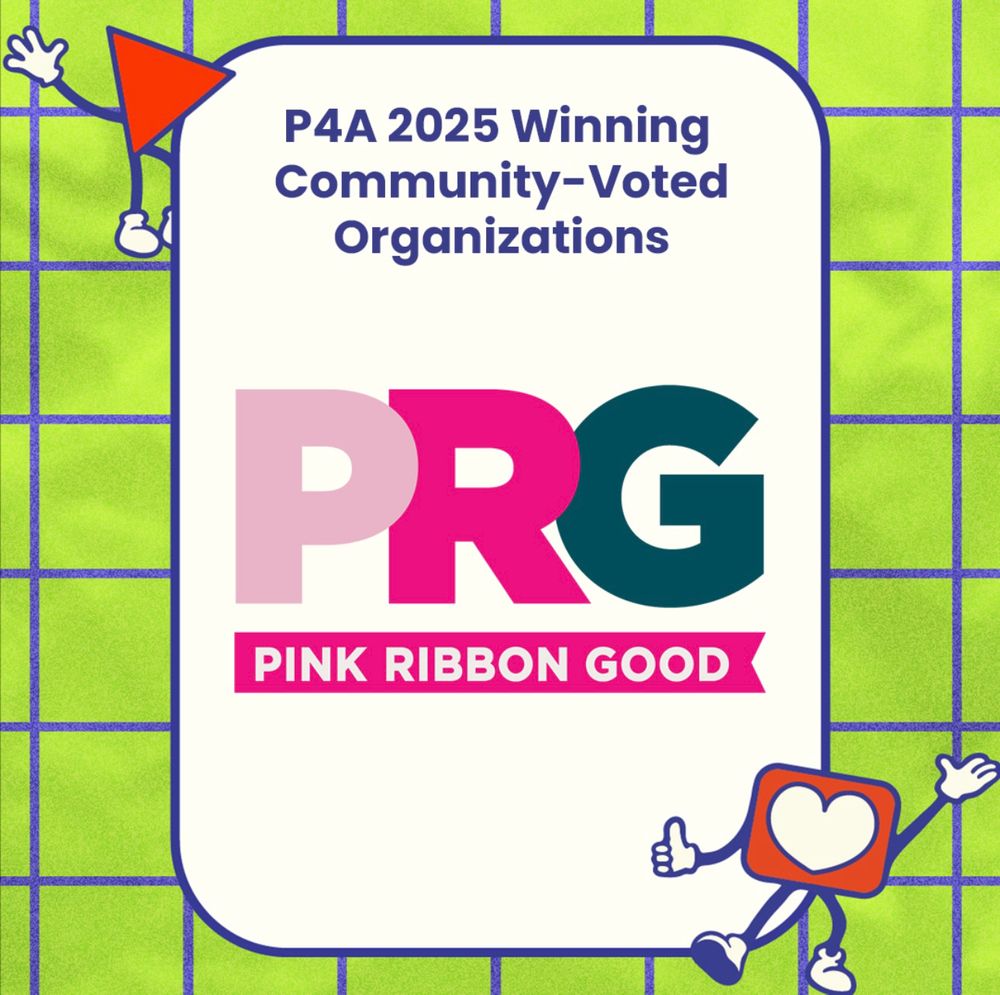 P4A 2025 Winning Community-Voted Organizations: Pink Ribbon Good