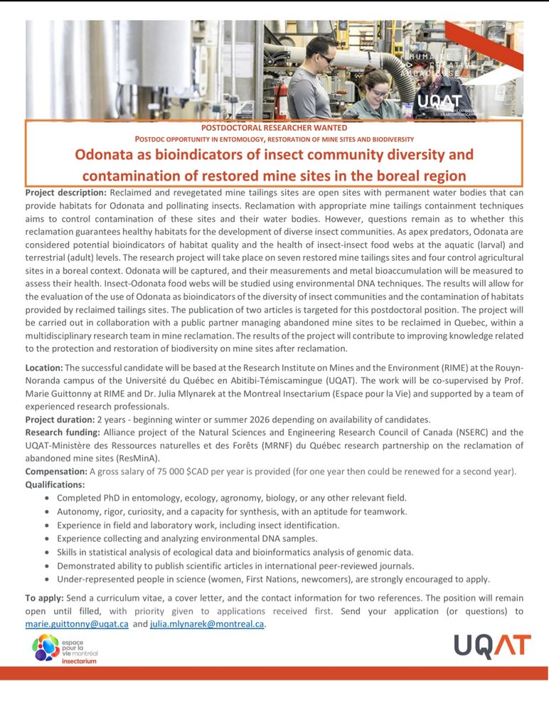 PDF document describing the postdoc project