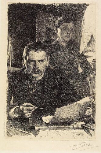 Zorn and His Wife