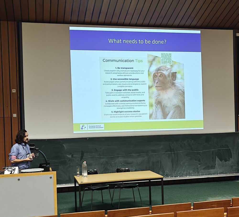 Nuno Miguel Gonçalves (EARA)
Animal research in Europe: How can neuroscience shape upcoming developments?
16th Göttingen meeting 2025