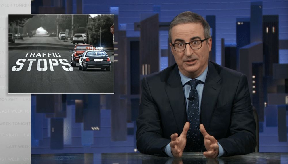 Last Week Tonight: S11, E 25: “Traffic Stops”