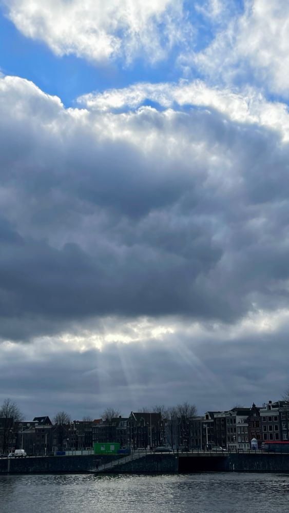 Behind the clouds comes spring.📸