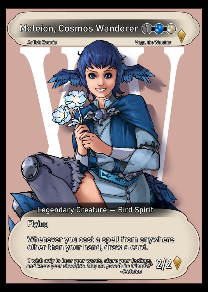 Meteion proxy mtg card art