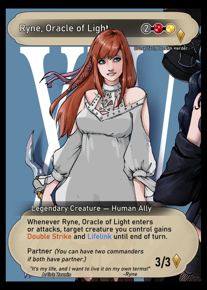 Ryne proxy MTG card art