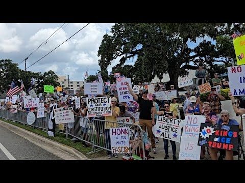 Daytona Beach, Florida NO KINGS Rally - June 14, 2025