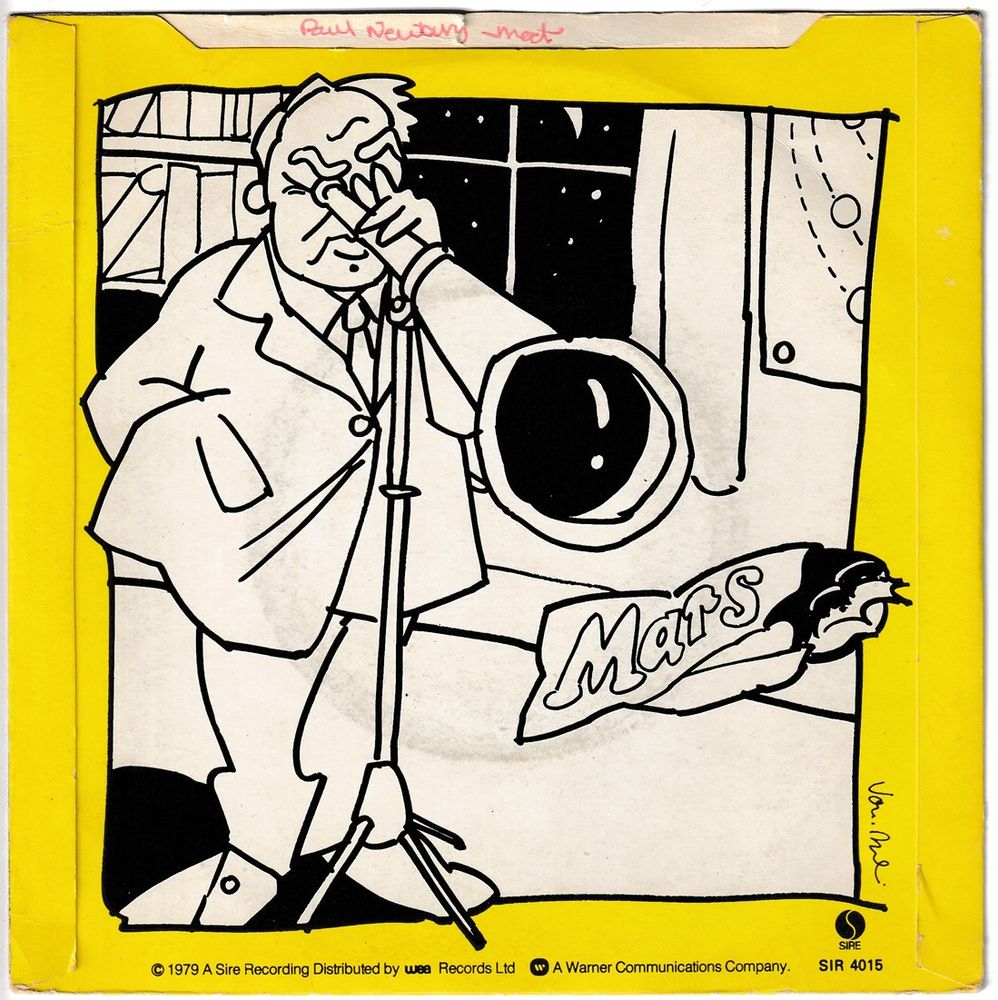 The Undertones - Jimmy Jimmy, 7" vinyl single, Sire records, c.1979