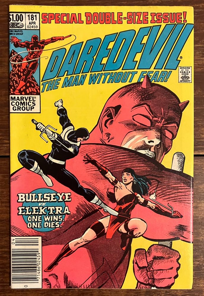 Daredevil 181, art by Miller and Janson