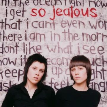 Cover image of Tegan and Sara's 20th Anniversary reissue of 2004's "So Jealous."
