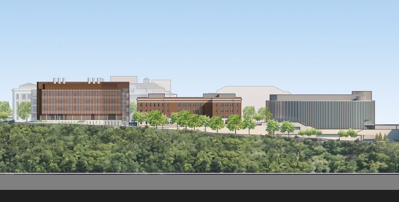 Design rendering of the University of Minnesota Chemistry Teaching Building