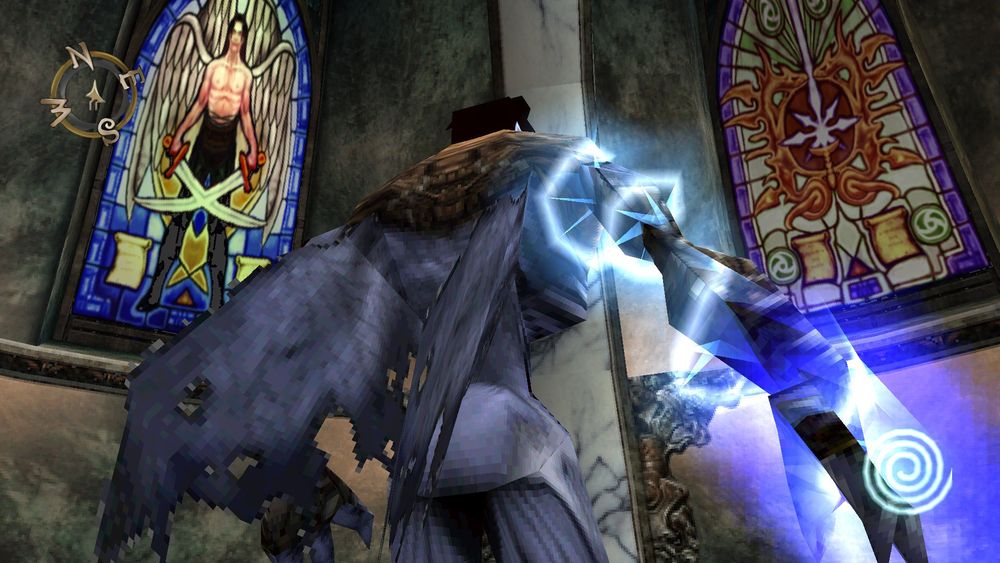 Screenshot of decorations in Kain's mountain retreat