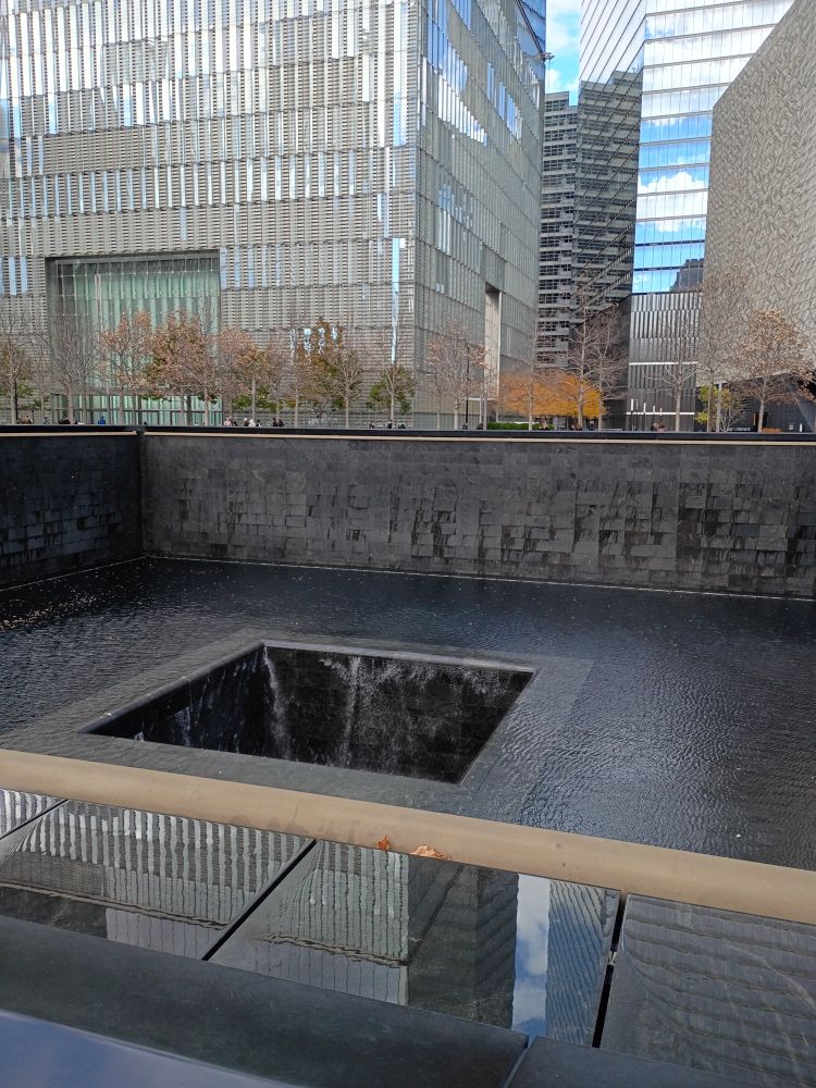The pool where the World Trade Center used to be