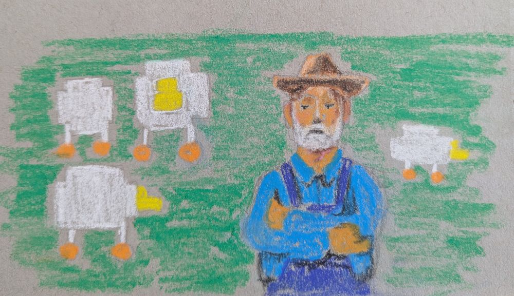 Electric sheep farmer not impressed