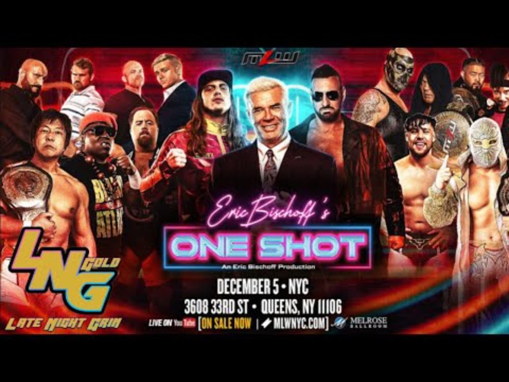 MLW Eric Bischoff's ONE-SHOT Grinalong | LNG Gold