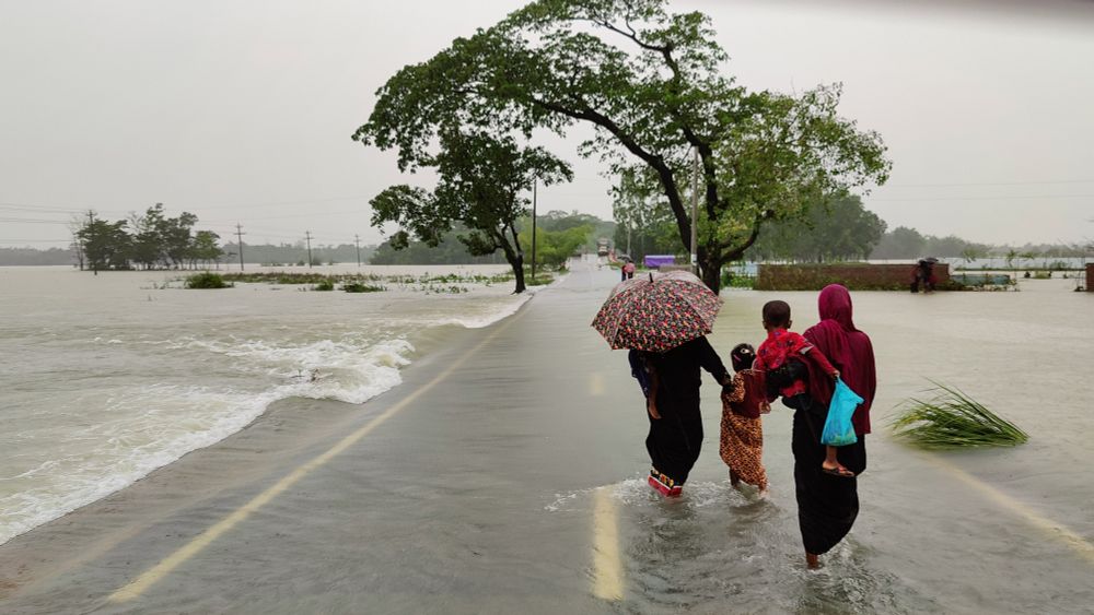 Fordi store deler av Bangladesh er lavtliggende, vil havnivåstigning ha alvorlige konsekvenser for befolkningen og mange områder vil bli ubeboelig, forklarer Kajsa Parding. Hun har bidratt med rapporten. Foto: Shutterstock.