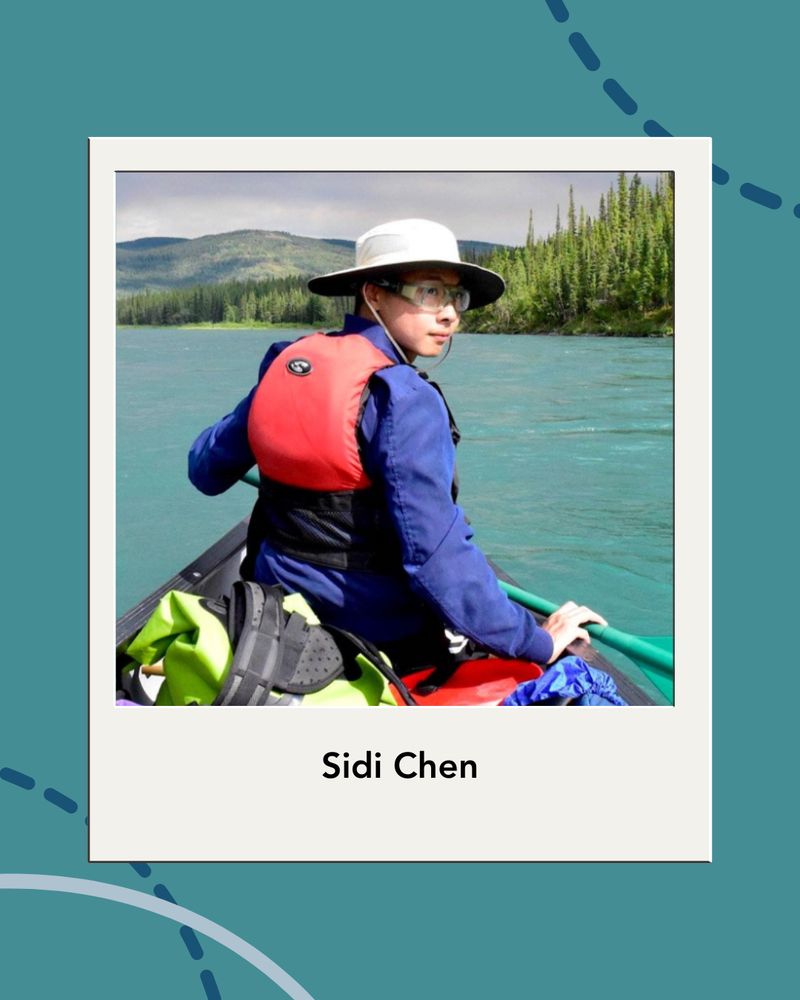 Sidi Chen featured in a polaroid frame