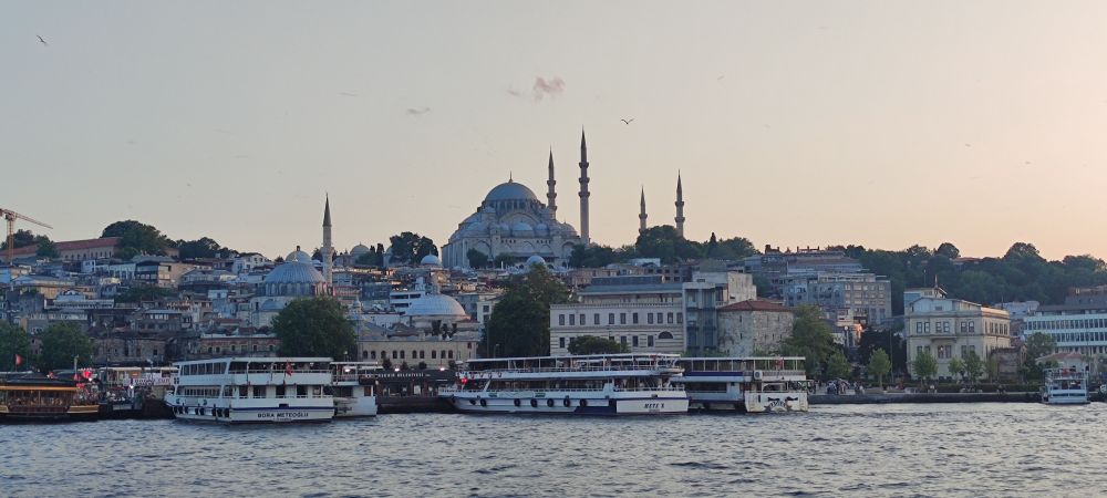 Vue d'Istanbul (mosquée Suleymaniye)