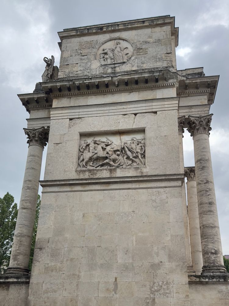 A memorial over victory over France, 1840