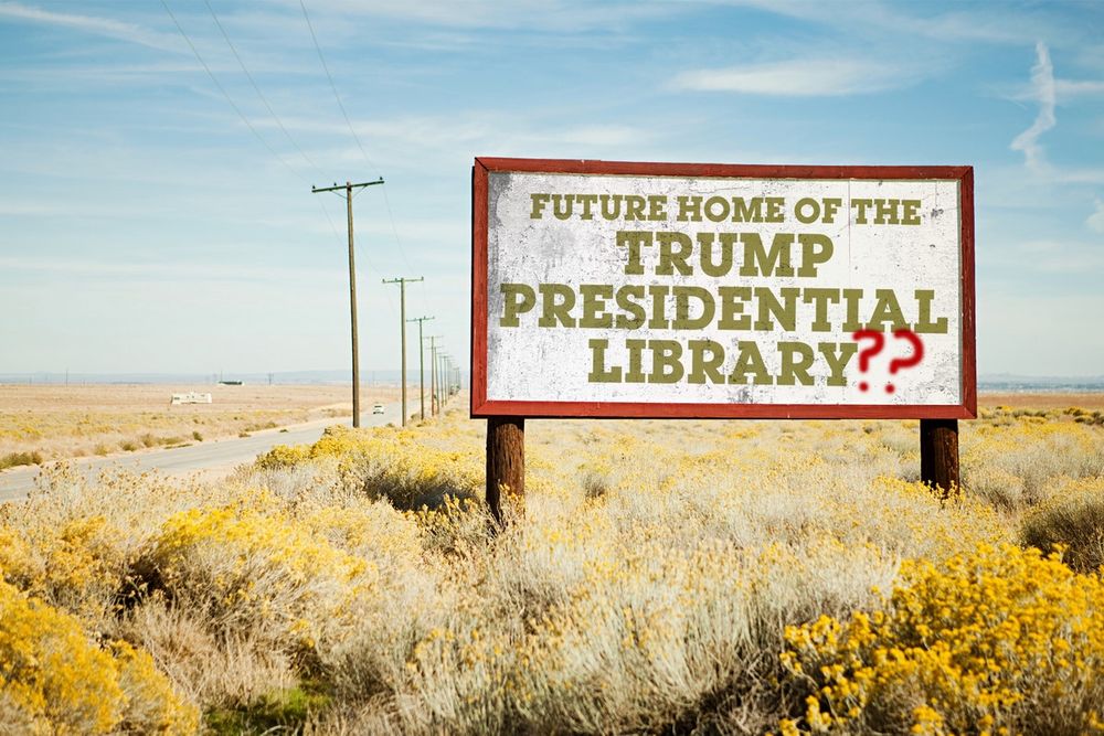 If you understand how presidential libraries are created, it’s hard to see how Trump ever gets it done.