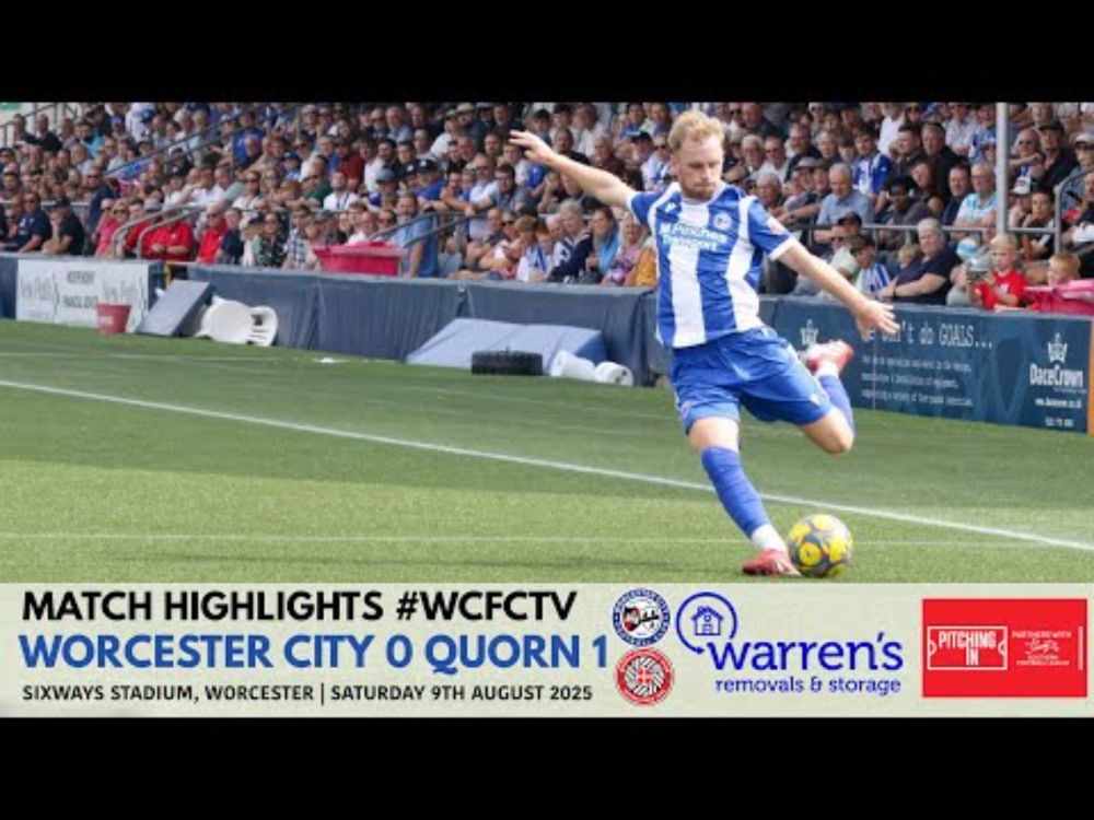Worcester City 0 Quorn 1 | Southern League Premier Central Division
