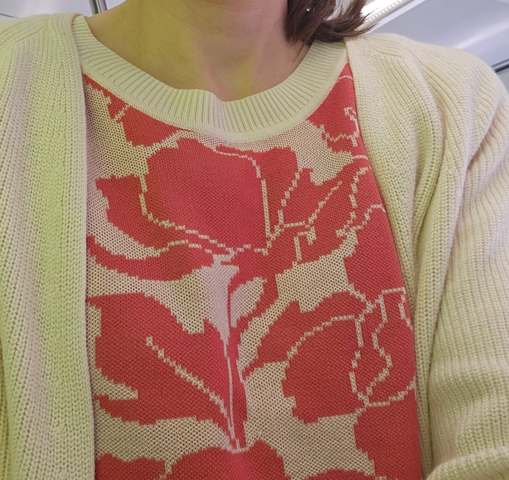 Bild von meinem geblümten Oberteil