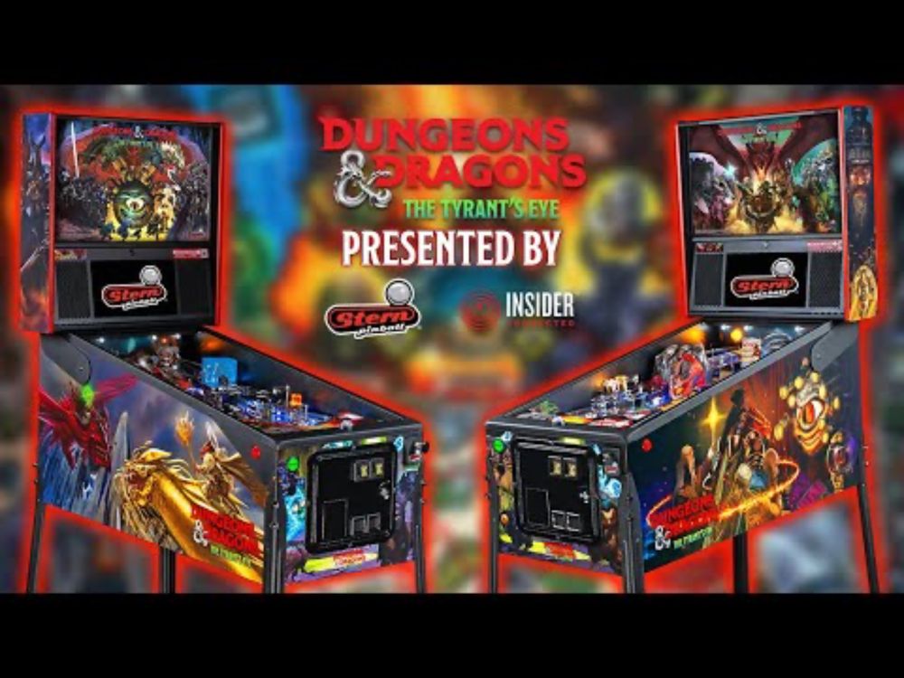 DUNGEONS & DRAGONS The Tyrant's Eye Pinball Presented by Stern Pinball
