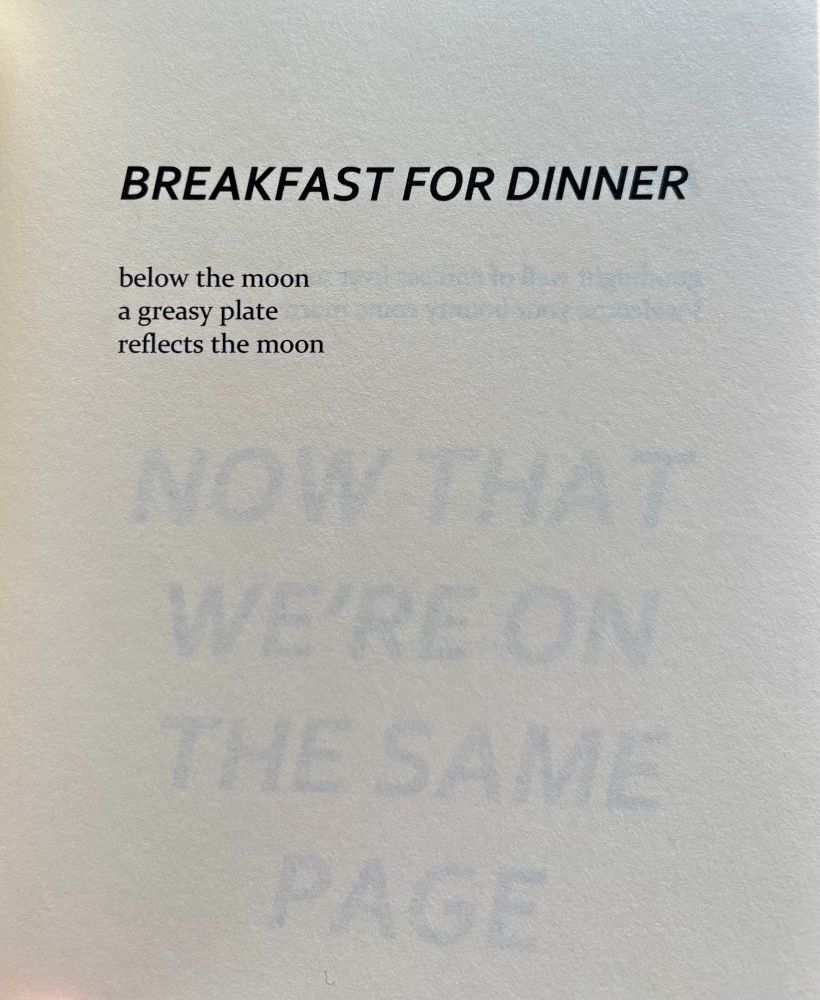 BREAKFAST FOR DINNER

below the moon
a greasy plate
reflects the moon
