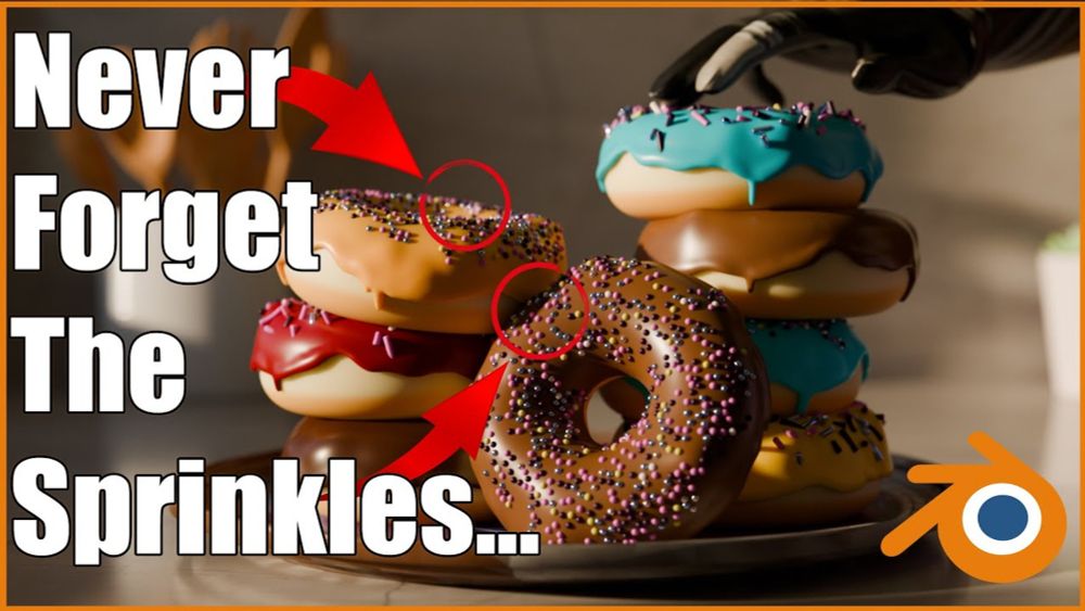 You FORGOT the Sprinkles! 4 Lessons Learned Making The Blender Donut