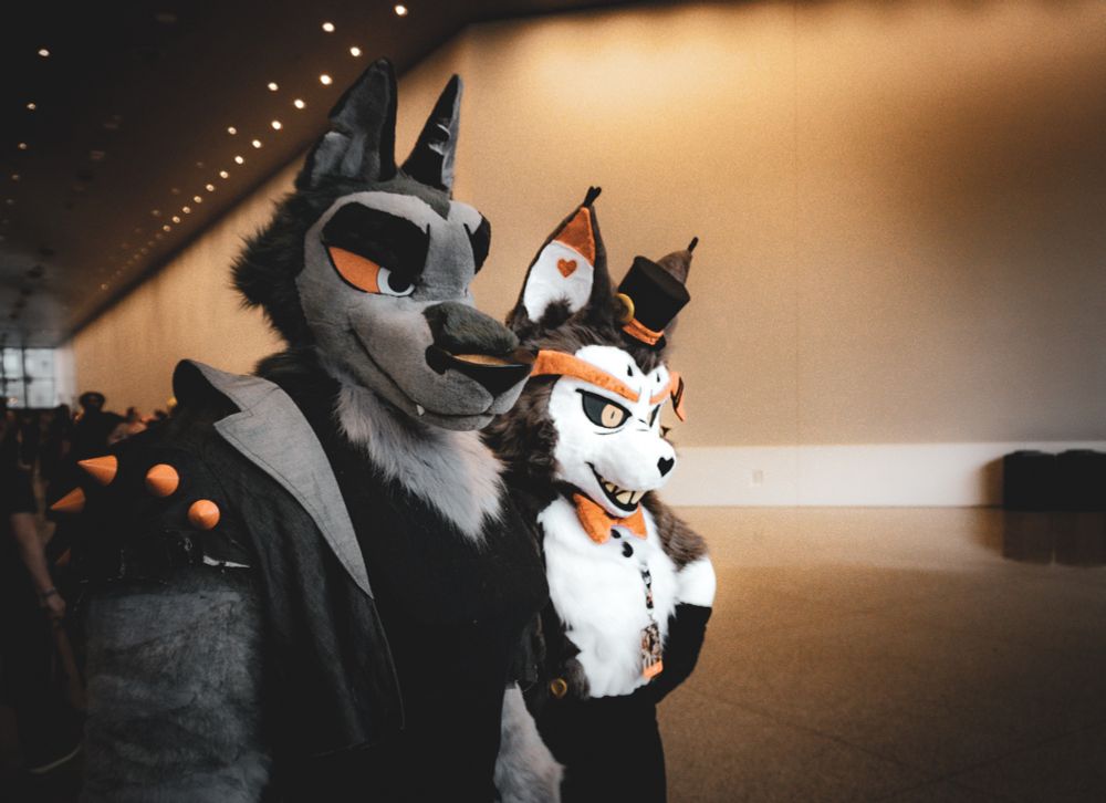 Vortex from Helluva Boss and Husk from Hazbin Hotel