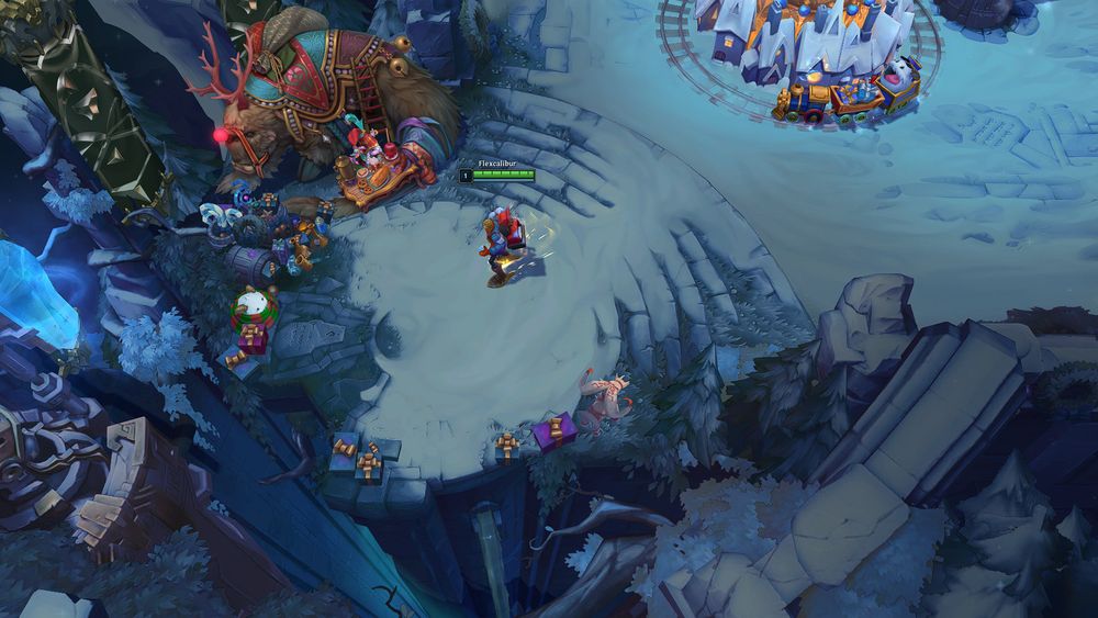 Summoner's Rift Winter Map