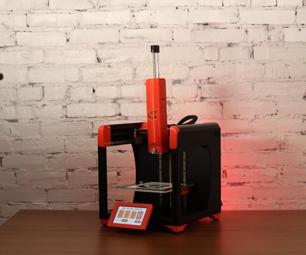 Chocolate 3D printing now gets easier with the new Cocoa Press 2.0 3D printer - 3D Printing Industry