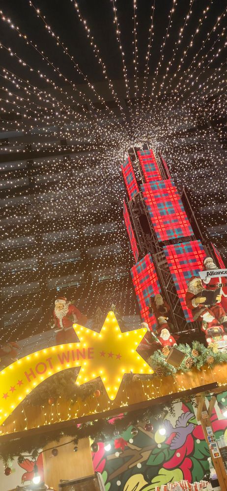 気を取り直して光り輝くイルミネーション