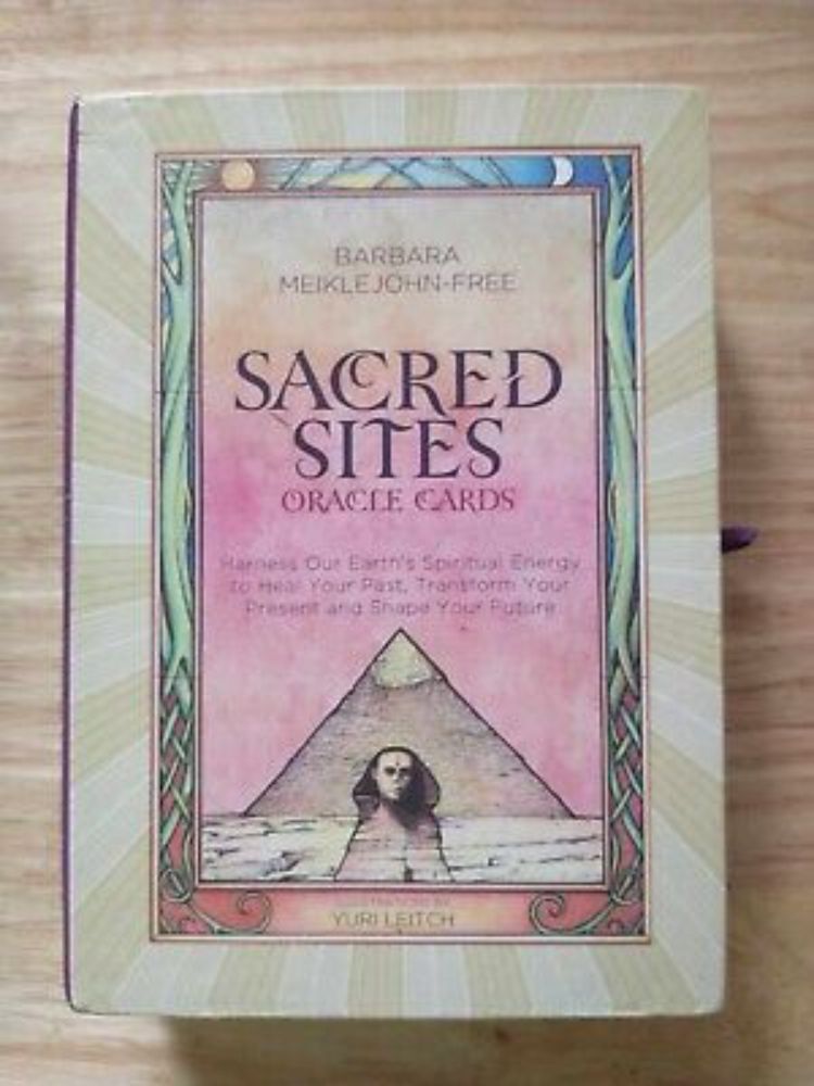 Sacred Sites Oracle Cards : Harness Our Earth's Spiritual Energy USED  | eBay