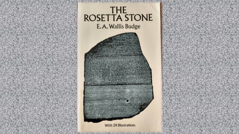 The Rosetta Stone by E.A. Wallis Budge 1989 Dover Publications Good Condition - Etsy