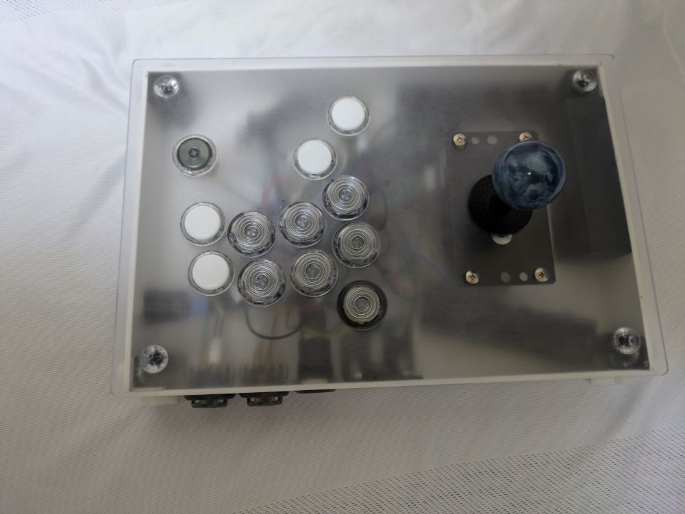 アケコン上から