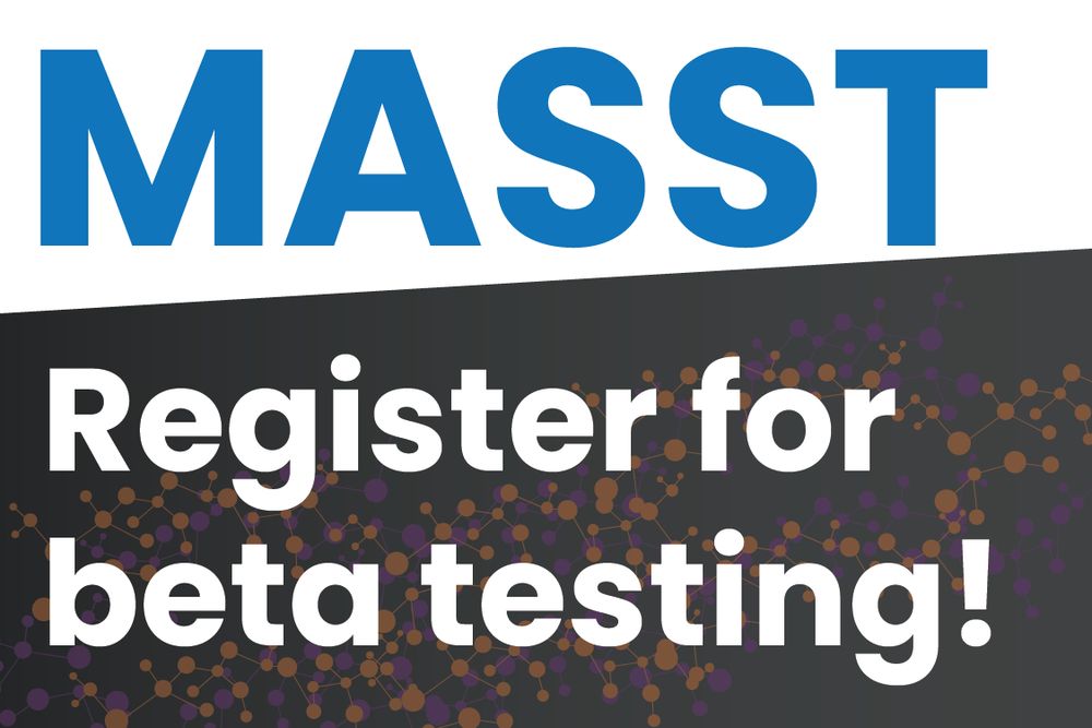 Banner announcing registration for beta testing of Ometa Lab's new MASST server. 