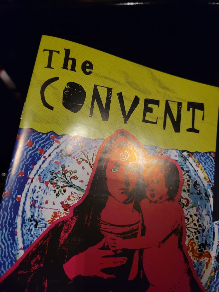Photo of the program to the University of Michigan Theatre Department's production of "The Convent" by Jessica Dickey