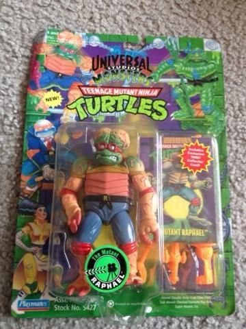 Original TMNT toy of Raphael as the monster from This Island Earth. 