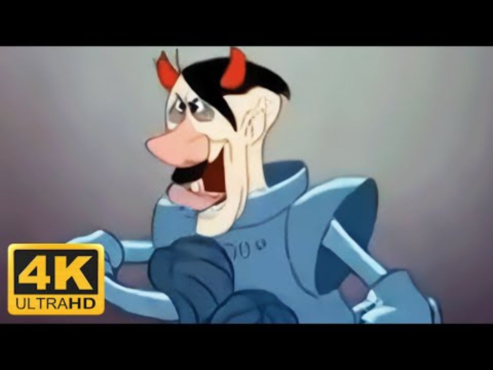 Walt Disney Animated Short - Education for Death (1943) Remastered 4K 60FPS
